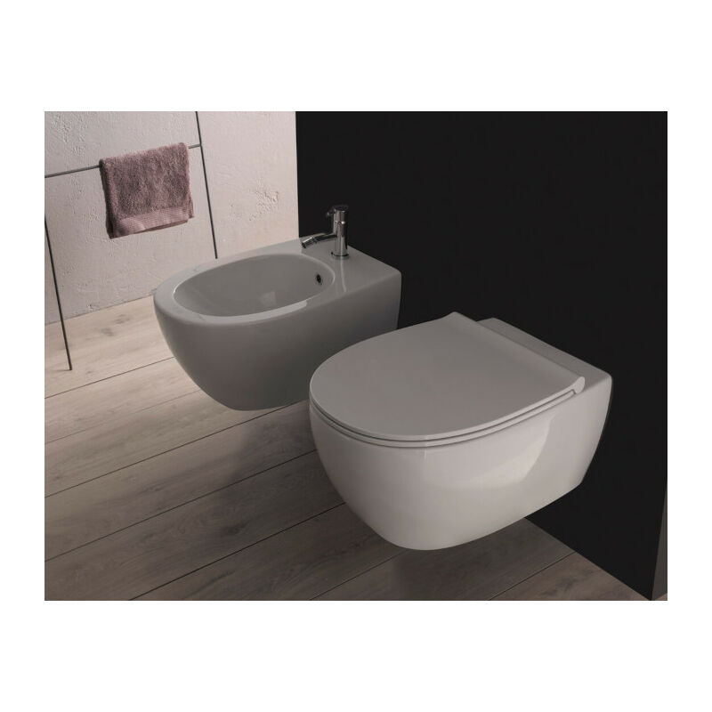 foto del prodotto sanitari 4all sospesi salvaspazio senza brida cm. 48x37 con
