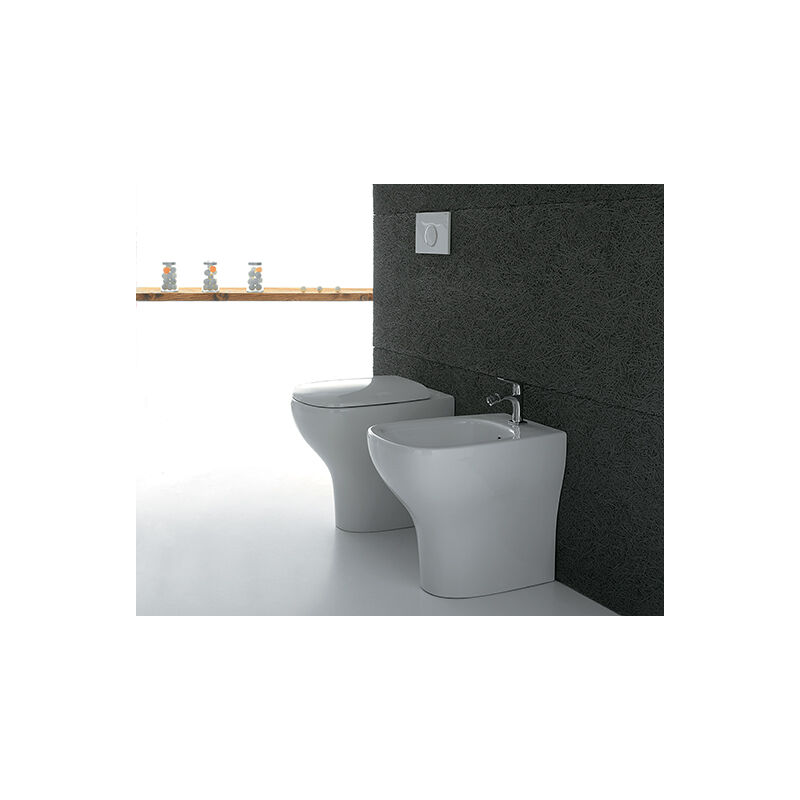 foto del prodotto sanitari argento filomuro rialzati cm. 57x37 con sedile