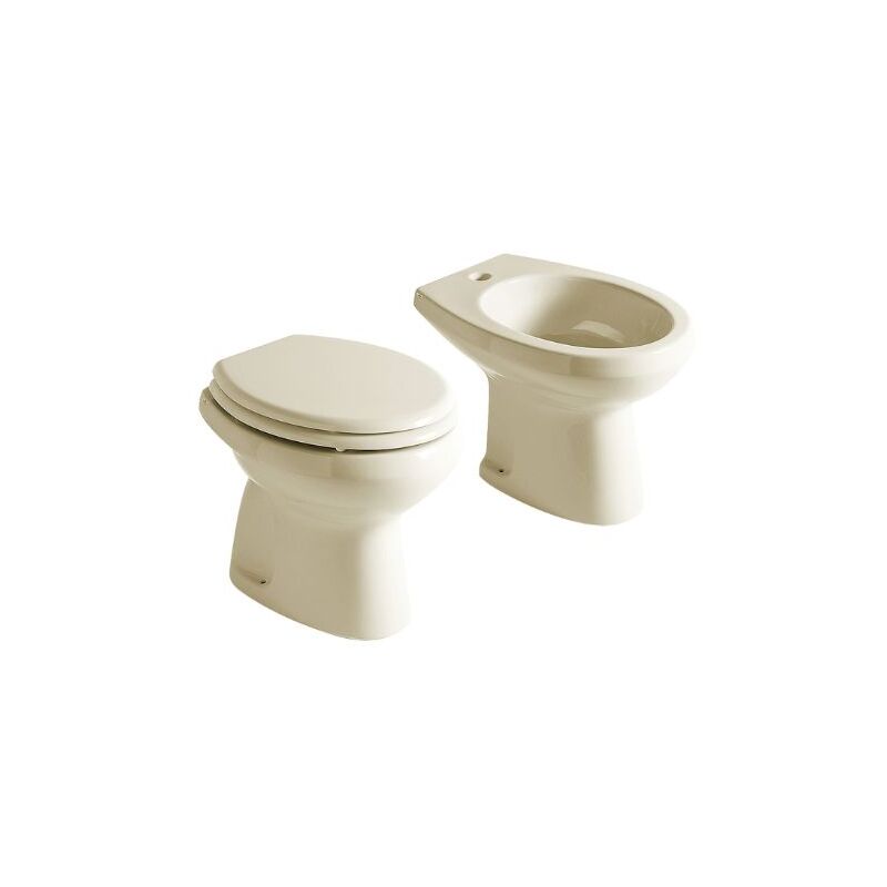 foto del prodotto sanitari donatello new scarico parete cm. 49x39 con sedile in