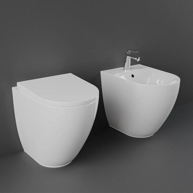 immagine 0 del prodotto sanitari filomuro rak des scarico universale rimless e copriwc soft close