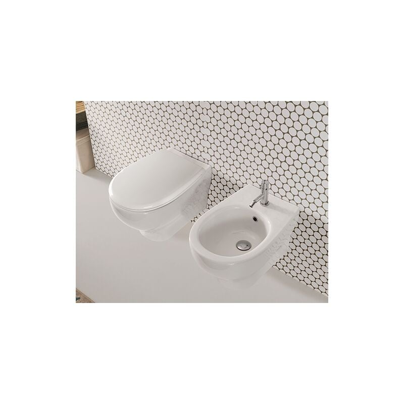 foto del prodotto sanitari grace sospesi senza brida cm. 52x36 con sedile softclose