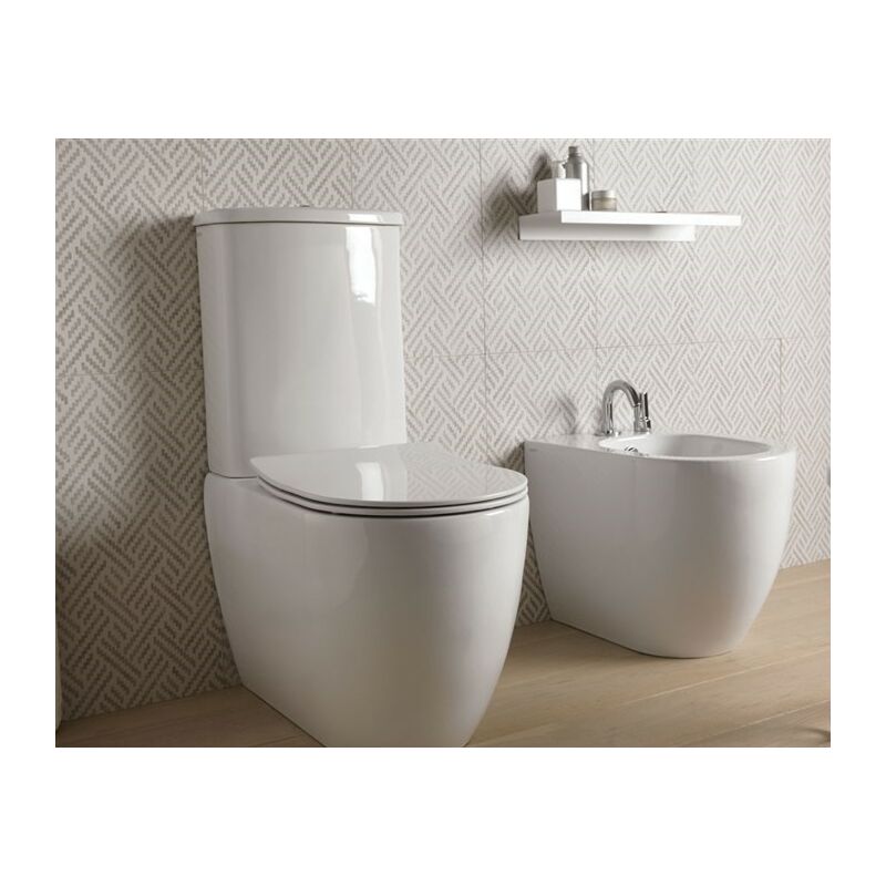 foto del prodotto sanitari like monoblocco senza brida con sedile sottile softclose