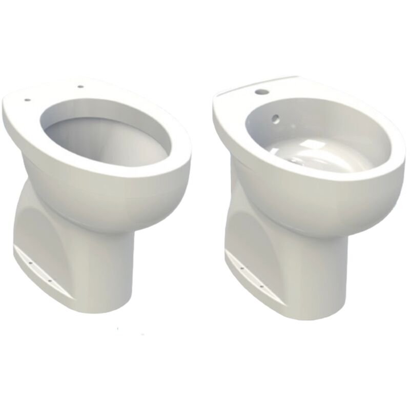 foto del prodotto sanitari per disabili ad altezza maggiorata solo vaso con sedile