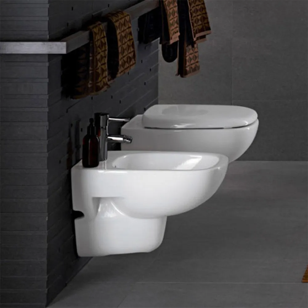 foto del prodotto sanitari sospesi geberit con copriwc originale avvolgente fantasia