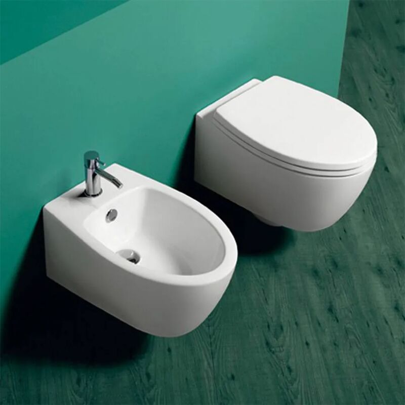 foto del prodotto sanitari sospesi rimless simas lft spazio con copriwater soft close incluso