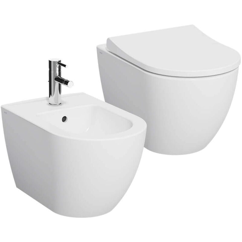 foto del prodotto sanitari vitra mia round sospesi rimless
