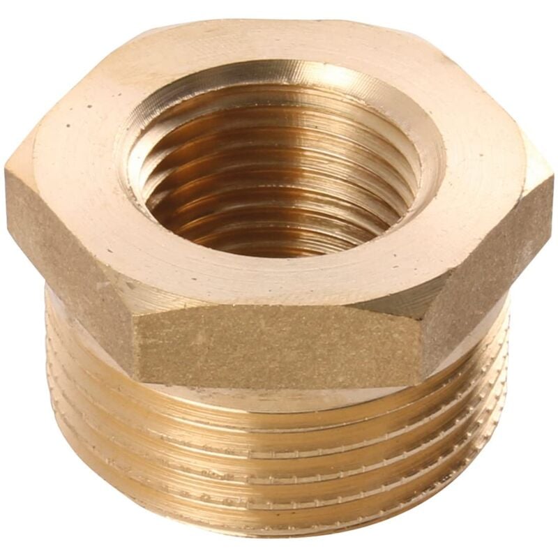 foto del prodotto sanitop-wingenroth riduttore con tipo 3 4 '' ag x tipo 3 8 '' ig raccordo con filettatura esterna e interna diametro ridotto, raccordo filettato per