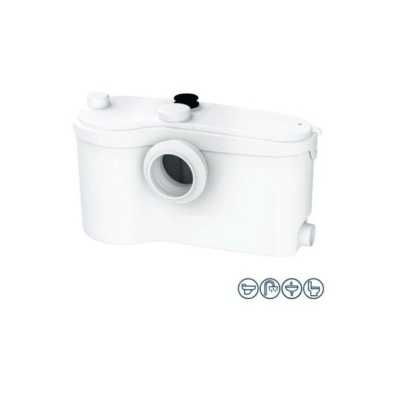 foto del prodotto sanitrit - sanibest pro trituratore ad alte prestazioni per uso intensivo 4 ingressi wc doccia lavabo bidet sbpro - sfa