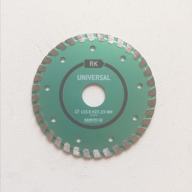 foto del prodotto sankyo disco diamantato rk universale da 115mm per edilizia