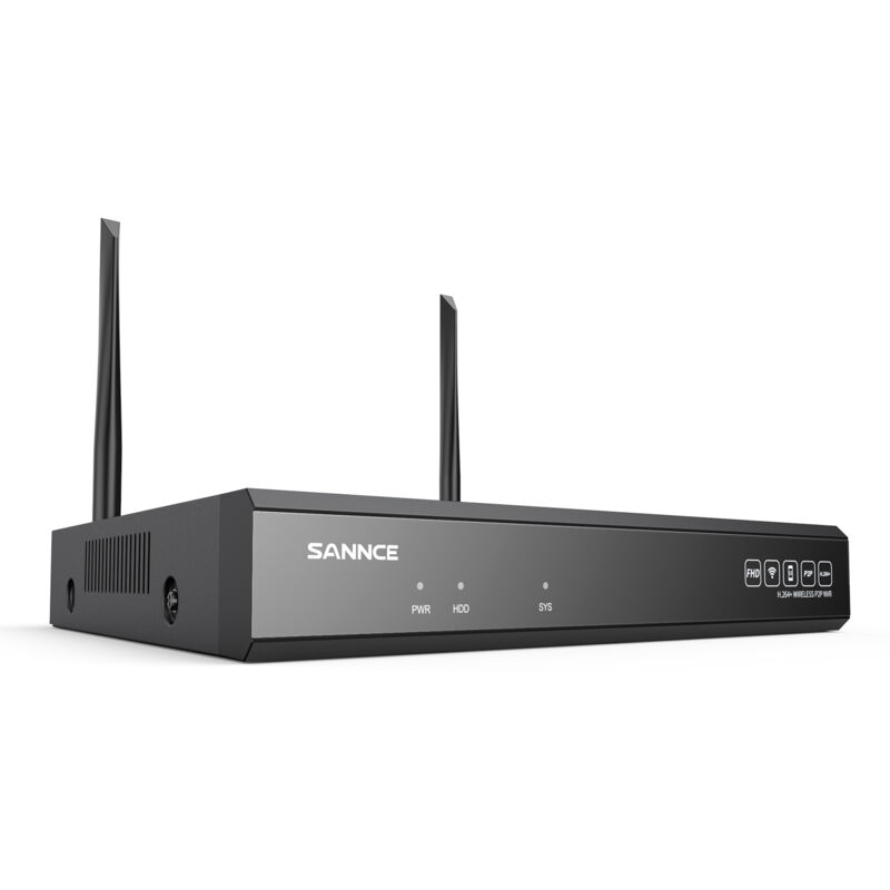 foto del prodotto sannce 10ch sistema di sicurezza video wireless 5mp h.264 video per la sorveglianza domestica sistema di rete poe doppia modalit wifi supporto