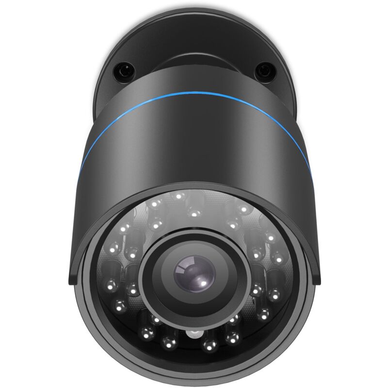 foto del prodotto sannce telecamera di sicurezza cablata 1080p, 4 in 1 per ahd tvi cvi cvbs, intemperie ip66 visione notturna