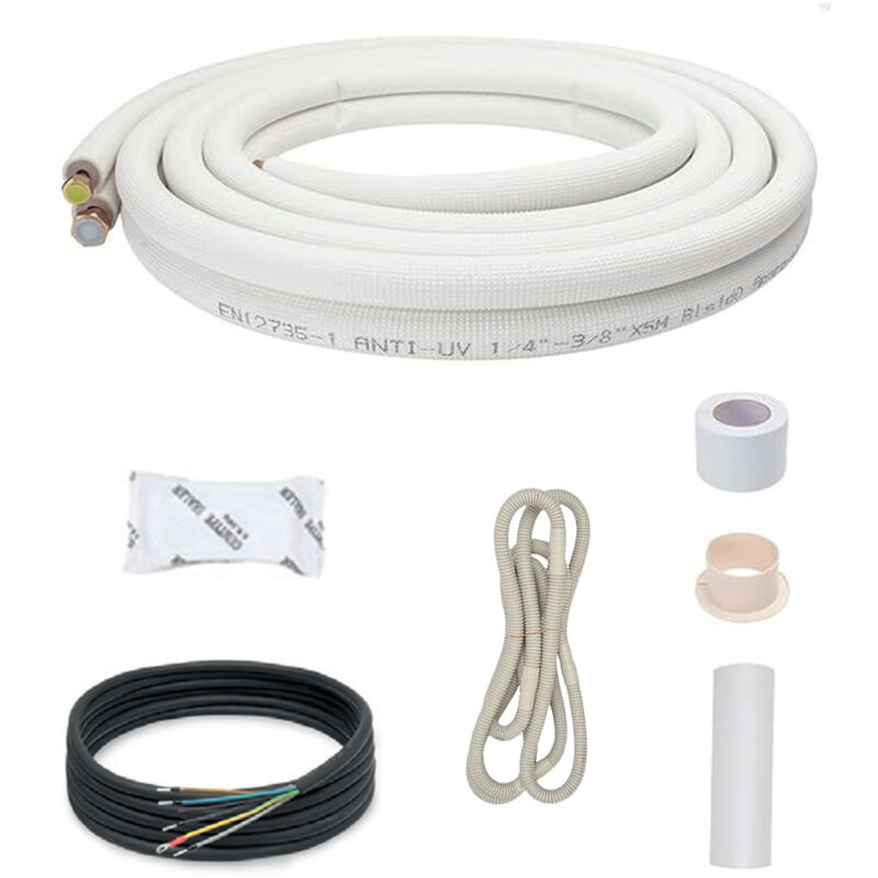 foto del prodotto sannover kit tubo di rame isolato 7 m