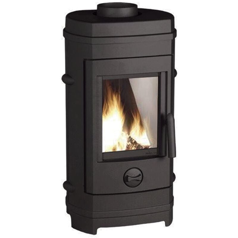 foto del prodotto sannover stufa a legna invicta remilly antracite 7 kw