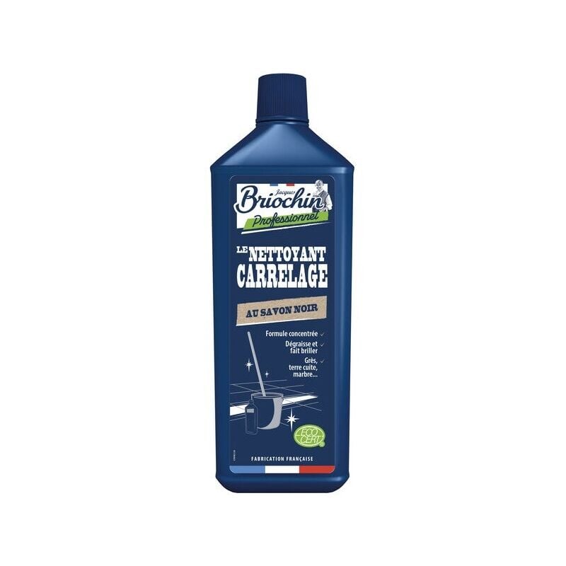 foto del prodotto sans marque ecocert jacques briochin detergente professionale per piastrelle al sapone nero