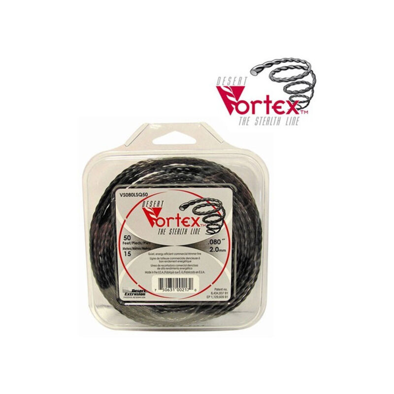 foto del prodotto sans marque filo in nylon vortex 3 mm per decespugliatore blister 15 m 