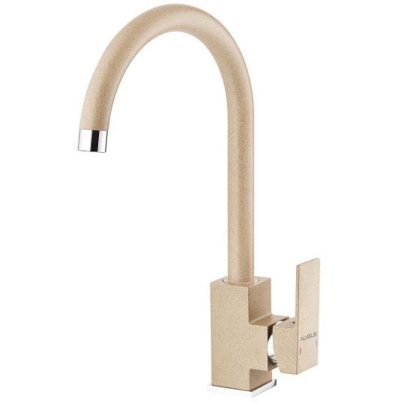 foto del prodotto santo miscelatore da lavello, beige 1129040 alveus