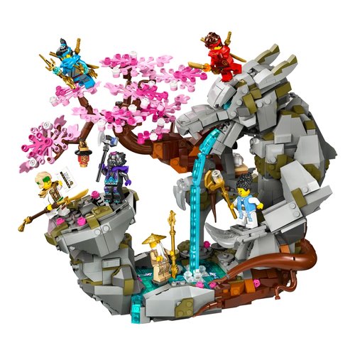 foto del prodotto santuario della pietra del drago lego 71819 ninjago