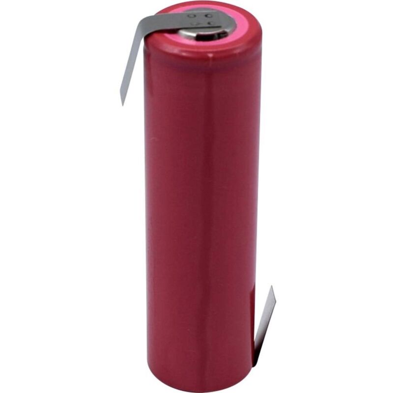 foto del prodotto sanyo ur18650 zm2 hbg batteria ricaricabile speciale 18650 linguette a saldare a z li ion 3.7 v 2420 mah