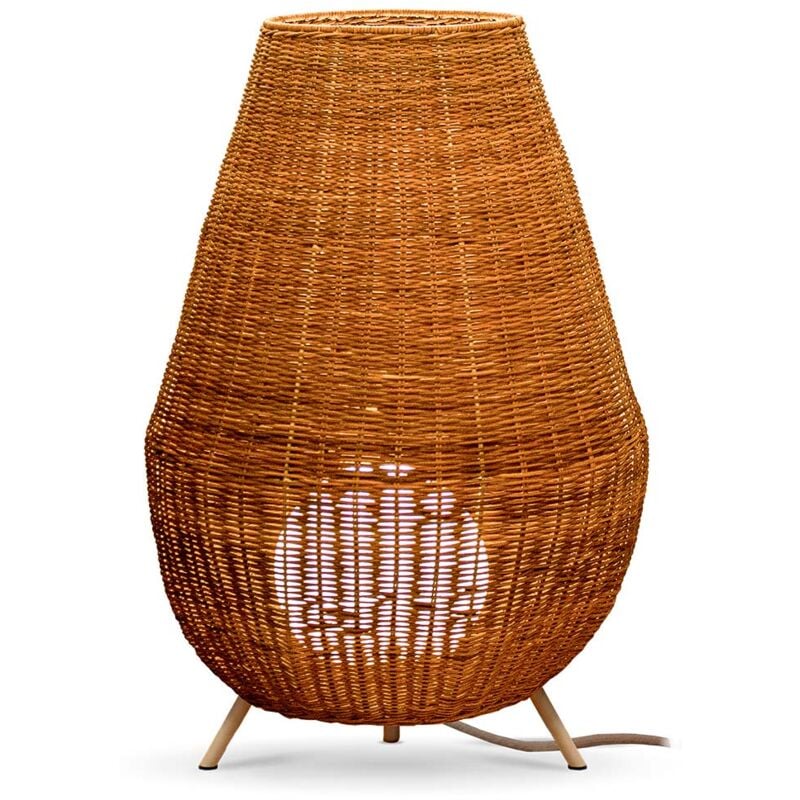 foto del prodotto saona 70 cm di altezza. lampada decorativa senza fili per interni ed esterni. lampadina non inclusa. prodotto in spagna