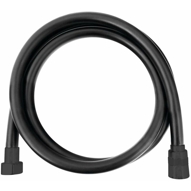 foto del prodotto sapho accessori per doccia flessibile doccia 200 cm, nero opaco 1208 27