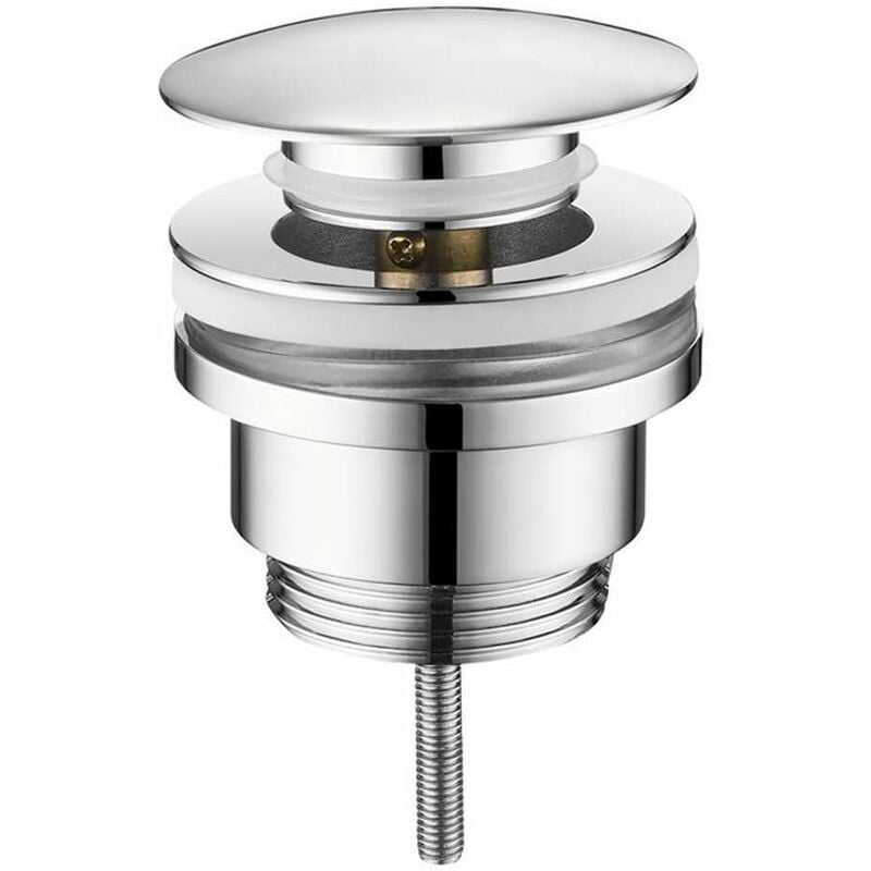 foto del prodotto sapho accessori piletta di scarico click clack per lavabo, cromo cv1002