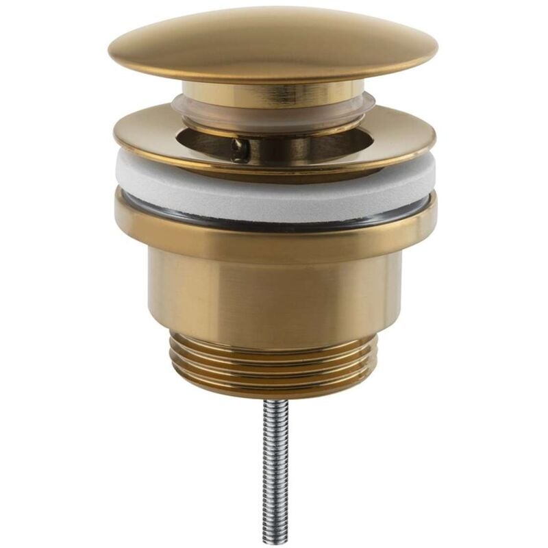 foto del prodotto sapho accessori piletta per lavabo, click clack, oro cv1002gb