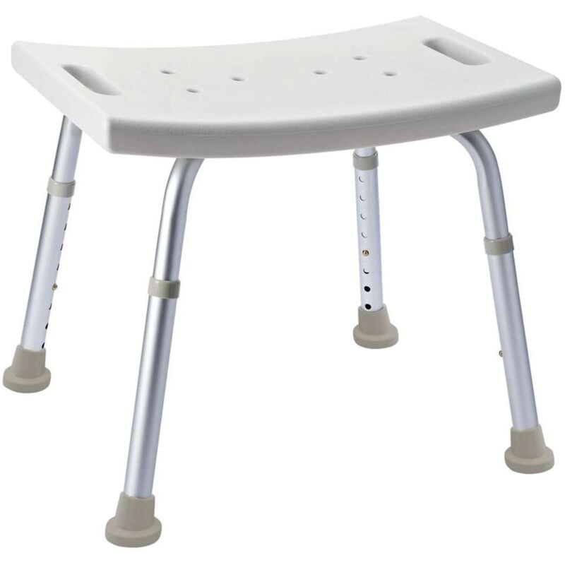 foto del prodotto sapho accessori ridder sedia regolabile in altezza, bianca a00601101