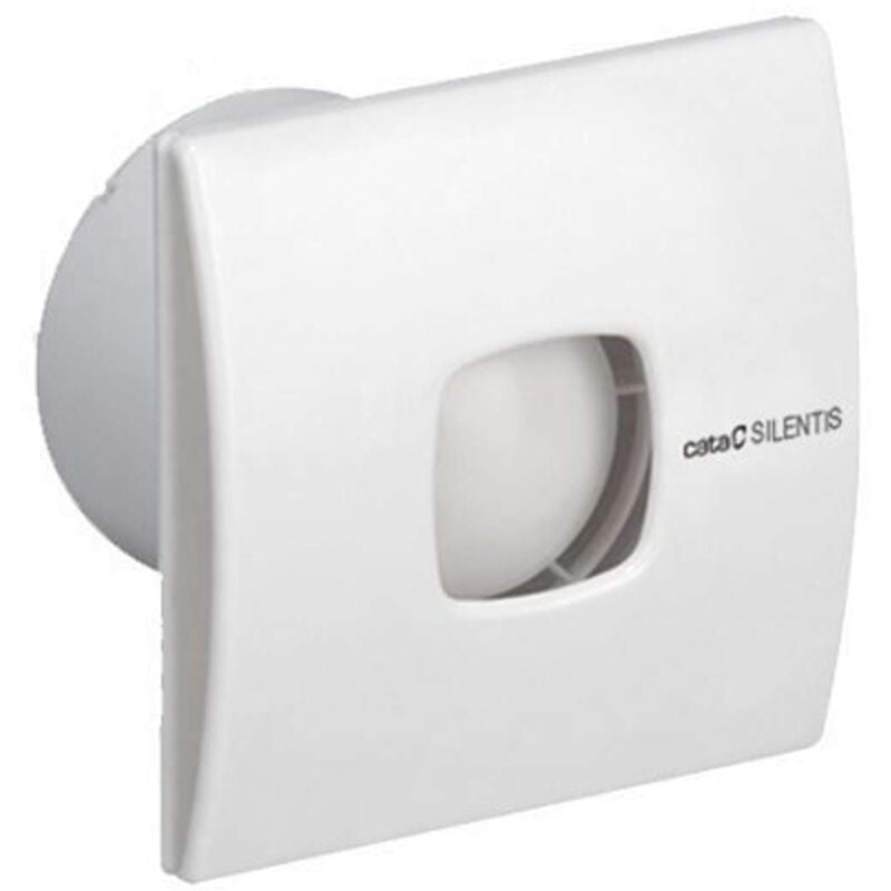foto del prodotto sapho cata silentis ventilatore da bagno 10 t assiale con timer, 15 w, condotto 100 mm, bianco 01071000