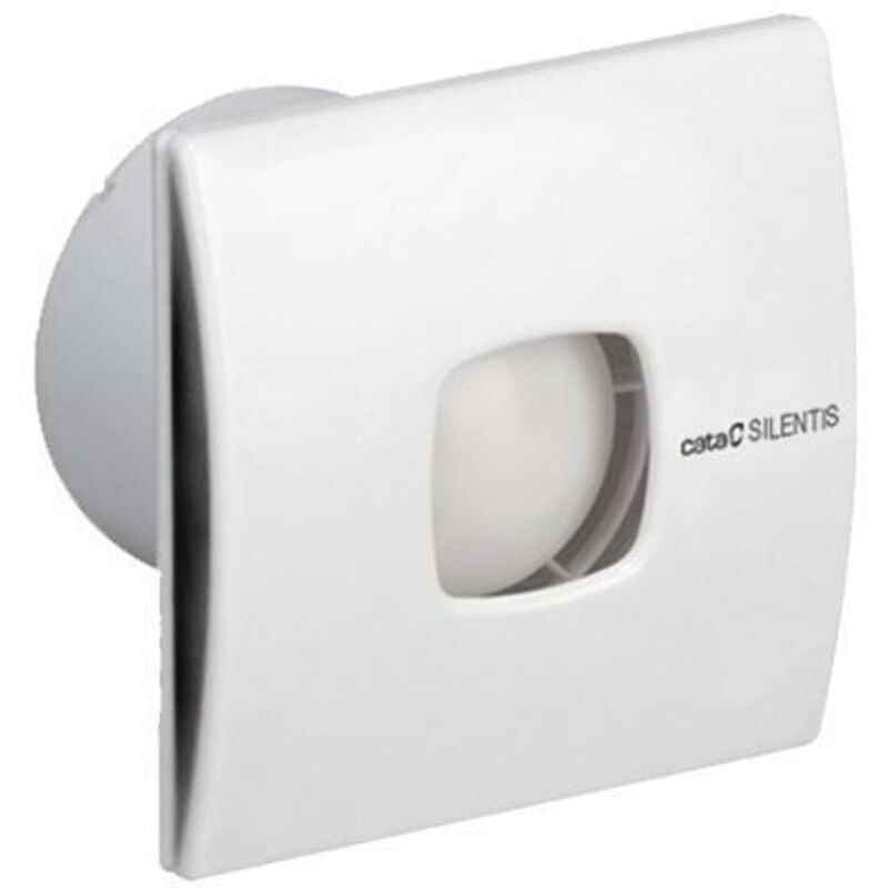 foto del prodotto sapho cata silentis ventilatore da bagno 12 t assiale con timer, 20 w, condotto 120 mm, bianco 01081000