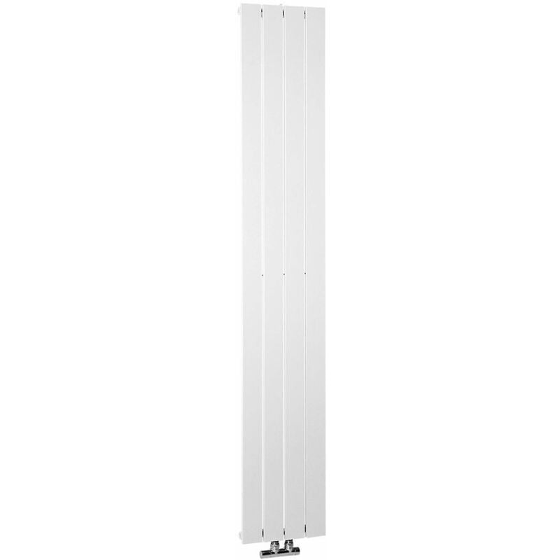 foto del prodotto sapho colonna scaldasalviette 30x180 cm, 614 w, bianco ir140