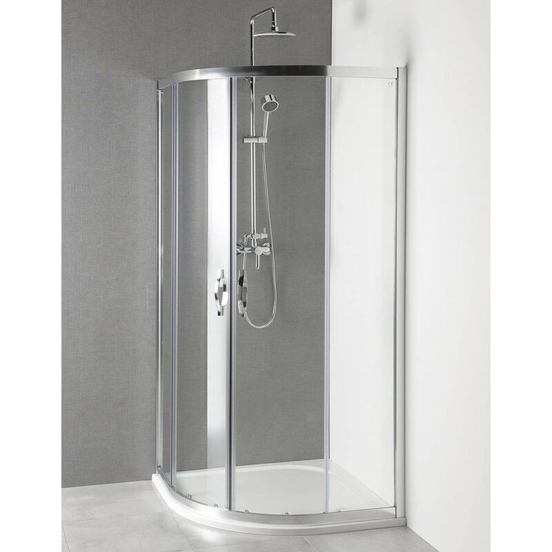 foto del prodotto sapho docce box doccia 90x90x190 cm con piatto doccia, vetro trasparente ag4290