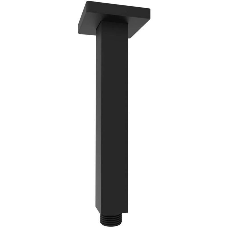 foto del prodotto sapho docce braccio doccia a soffitto, 20 cm, nero opaco 1205 07b