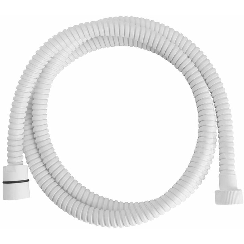 foto del prodotto sapho docce flessibile doccia powerflex 1,5 m, bianco opaco fle10bi