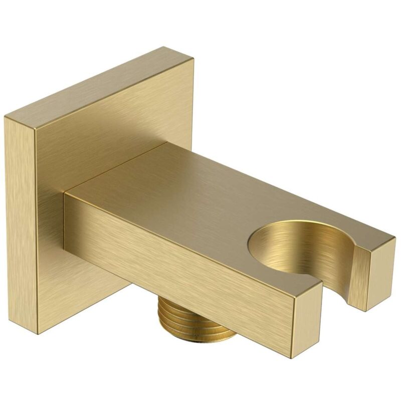foto del prodotto sapho docce presa d acqua a muro con supporto, oro aq591gb