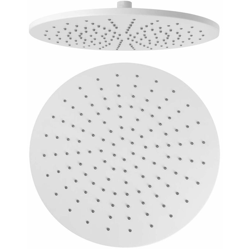 foto del prodotto sapho docce soffione doccia, diametro 30 cm, bianco opaco sf414
