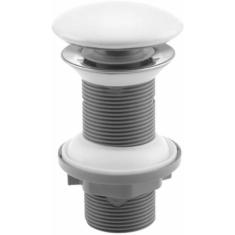foto del prodotto sapho infinity piletta di scarico click clack per lavabo, bianco 38tp0161i
