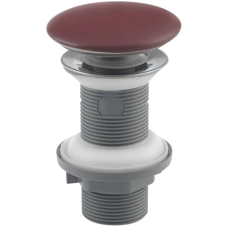 foto del prodotto sapho infinity piletta di scarico click clack per lavabo, maroon red 38tp0169i