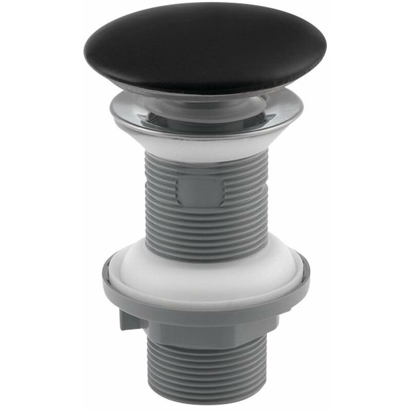 foto del prodotto sapho infinity piletta di scarico click clack per lavabo, nero opaco 38tp0163i