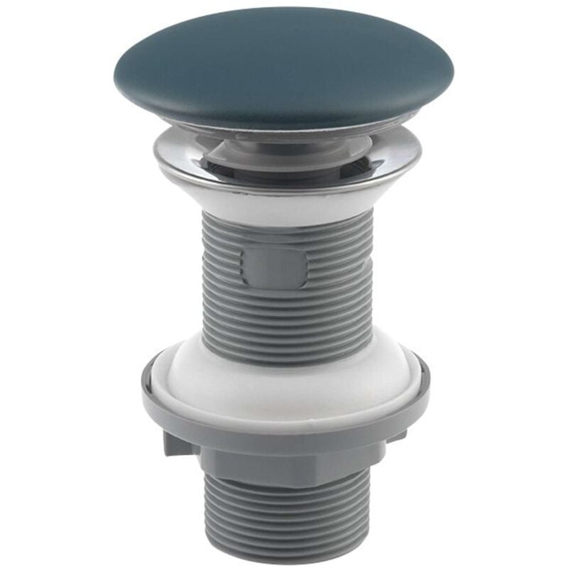 foto del prodotto sapho infinity piletta di scarico click clack per lavabo, verde petrolio 38tp0181i