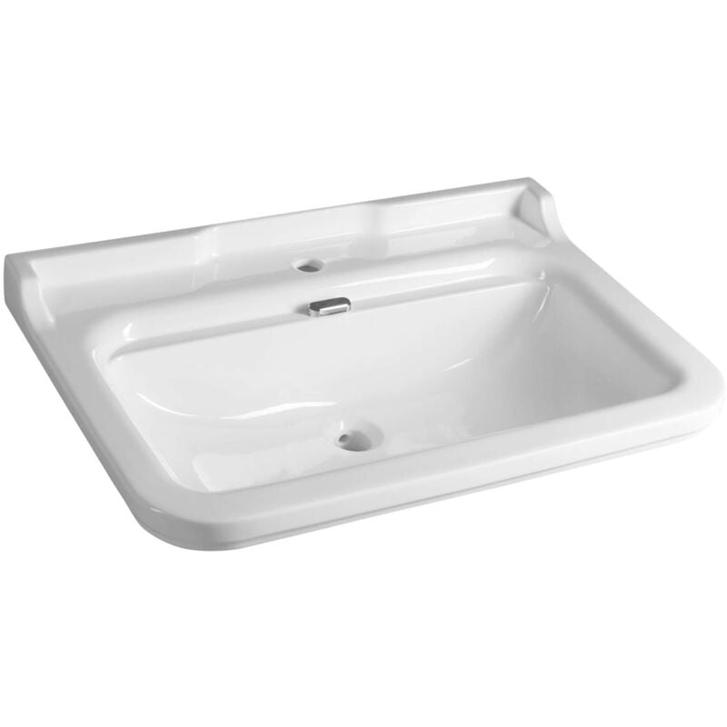 foto del prodotto sapho kerasan waldorf lavabo in ceramica 80x55 cm, bianco 4141k1