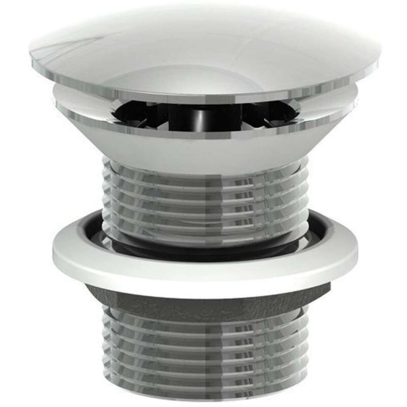 foto del prodotto sapho minimal piletta di scarico non chiudibile 1 1 4, acciaio inox mi056