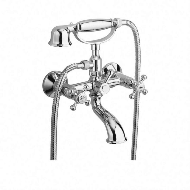 foto del prodotto sapho reitano rubinetteria antea miscelatore per vasca da bagno, con accessori, cromo 3011