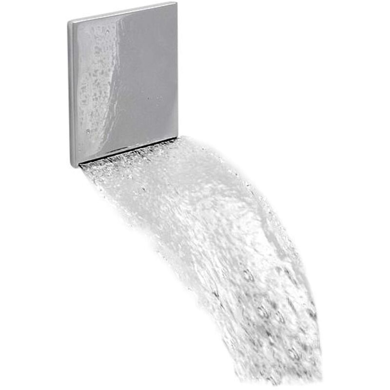 foto del prodotto sapho rubinetteria piletta di scarico 10x10 cm per vasca da bagno, cromo sh1001