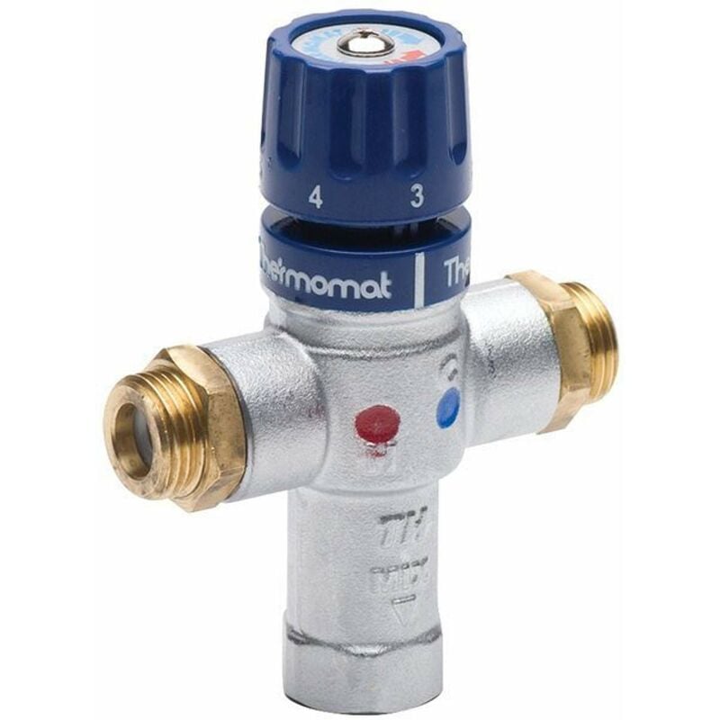 foto del prodotto sapho rubinetti non miscelatori router termostatico, 1 2 m, 30 60 gradi, valvole di non ritorno tmt12mpm