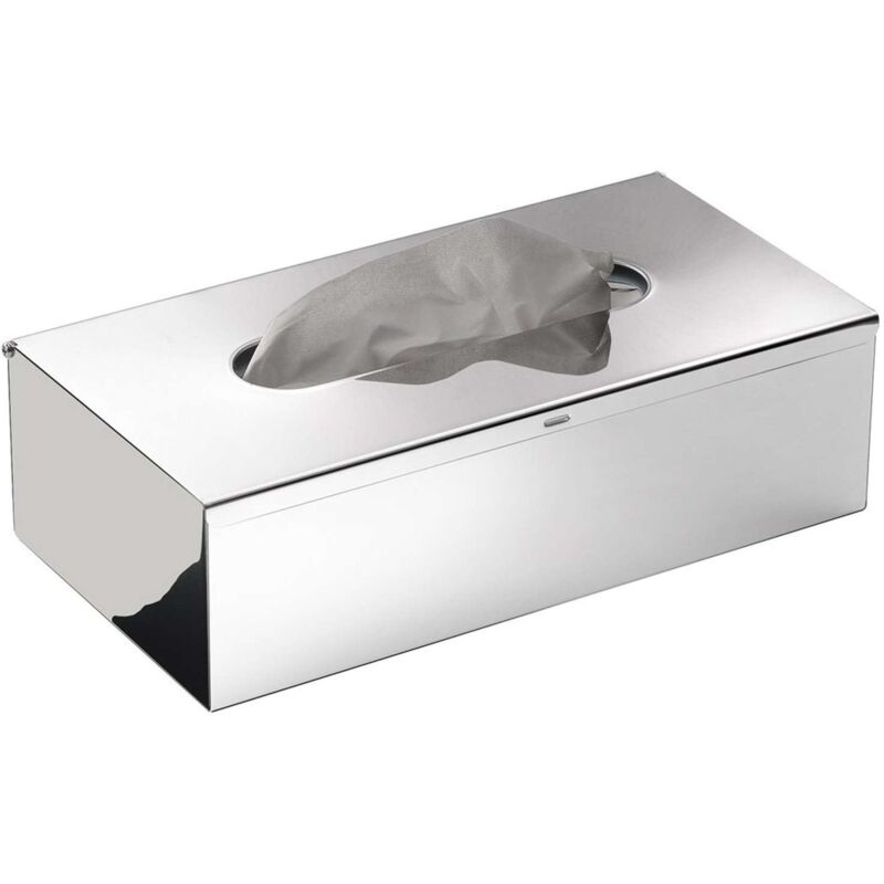 foto del prodotto sapho settore alberghiero distributore di fazzoletti di carta, acciaio inox lucidato 2308