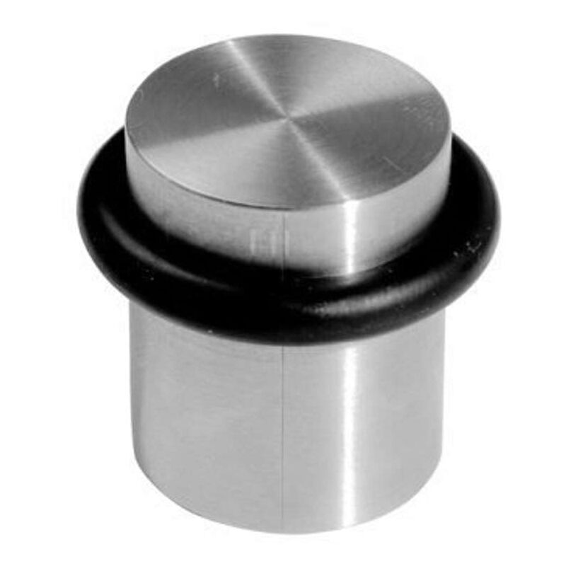 foto del prodotto sapho settore alberghiero fermaporta a pavimento 25x30 mm, acciaio inox spazzolato xp003