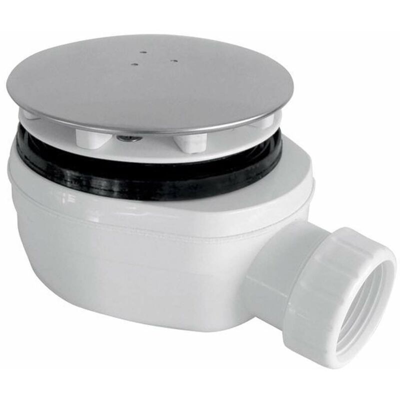 foto del prodotto sapho sifoni sifone extra basso per piatti doccia, 90 mm, cromo pb90exn