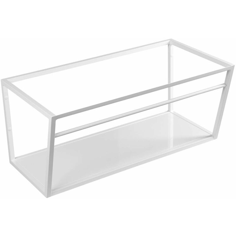 foto del prodotto sapho ska telaio sottolavabo con ripiano, 90 cm, bianco opaco ska113