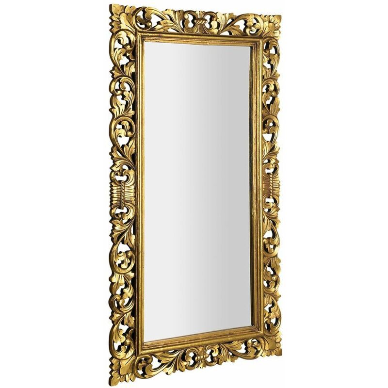 foto del prodotto sapho specchi specchio con cornice 80x150 cm, oro in338
