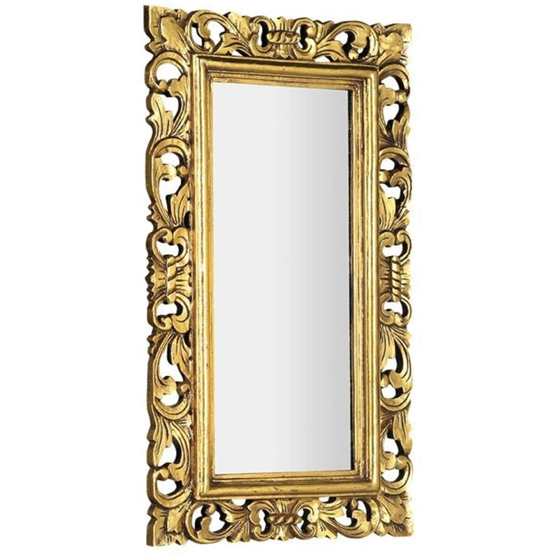 foto del prodotto sapho specchi specchio samblung in cornice, 400x700 mm, oro in110